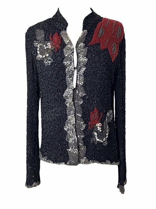 Vintage Jackets & Blazers - APRIL MAY RARE VINTAGE SEQUINED JACKET.